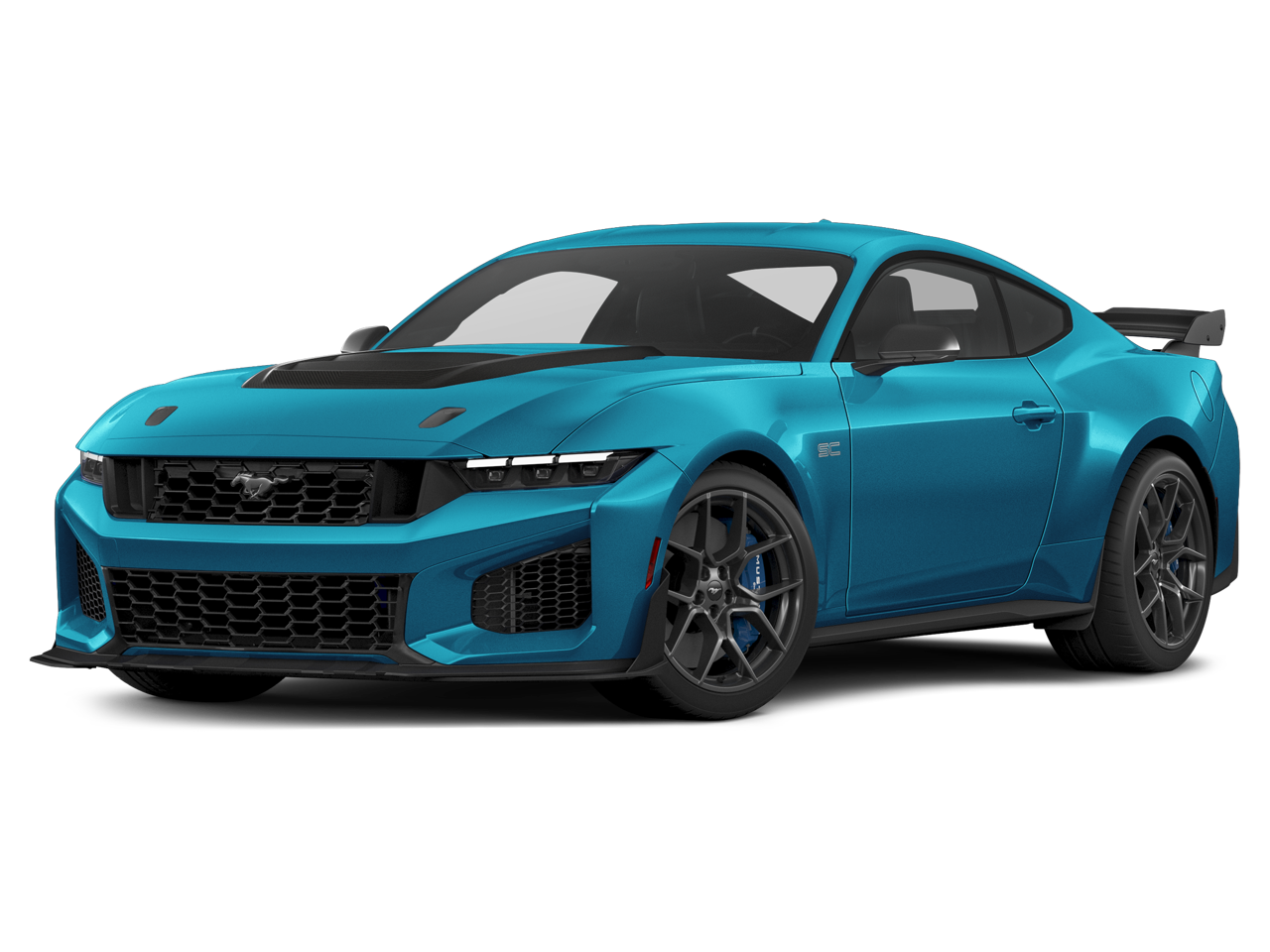 2026 Ford Mustang — rear three-quarter view