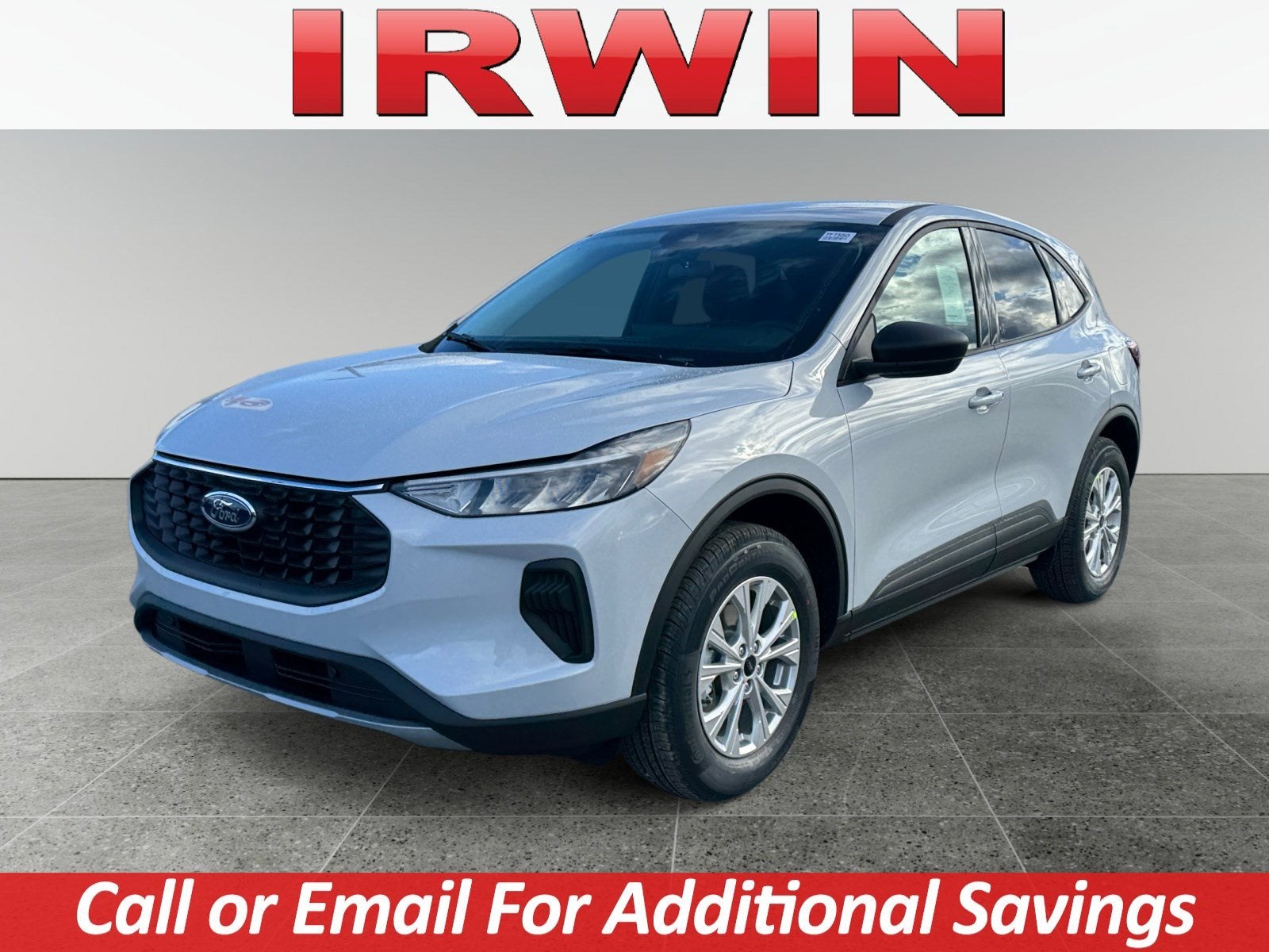 2026 Ford Escape Active in Silver — front three-quarter view