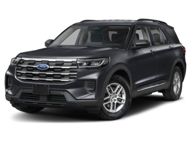 2026 Ford Explorer Active with 200A Pkg in Black — front three-quarter view