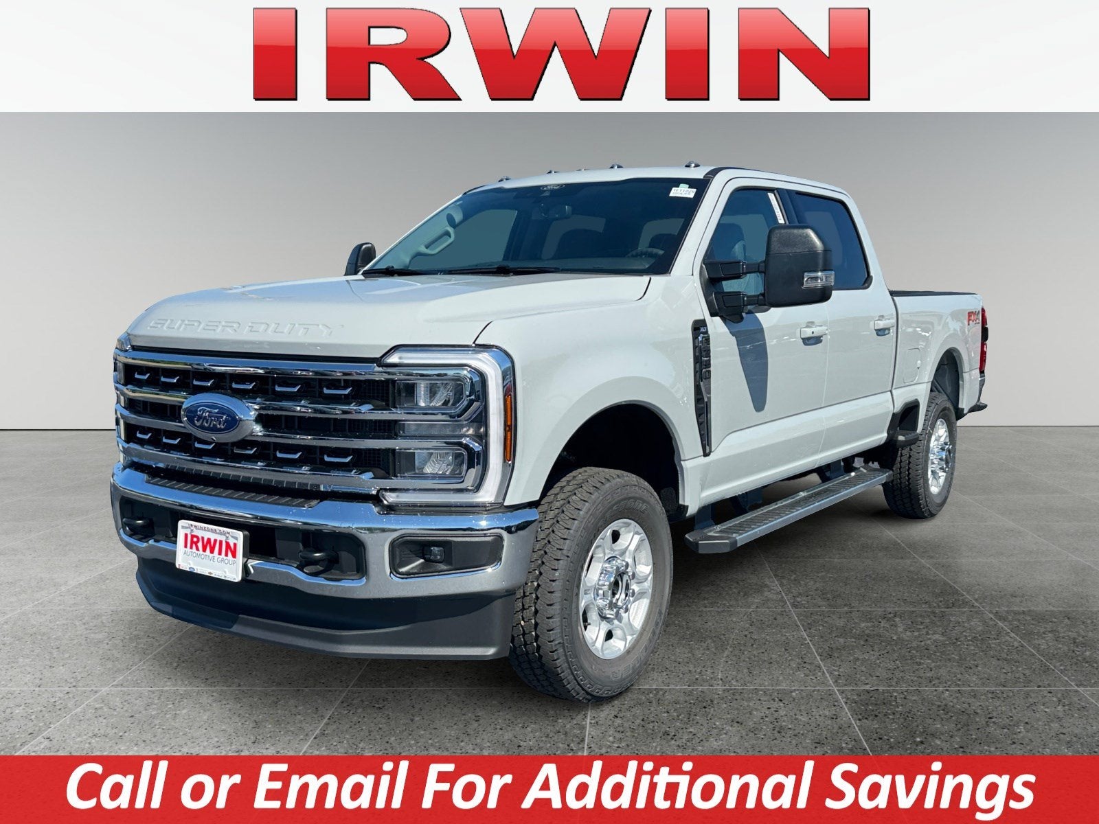 2026 Ford Super Duty F-250 SRW XLT in Gray — front three-quarter view