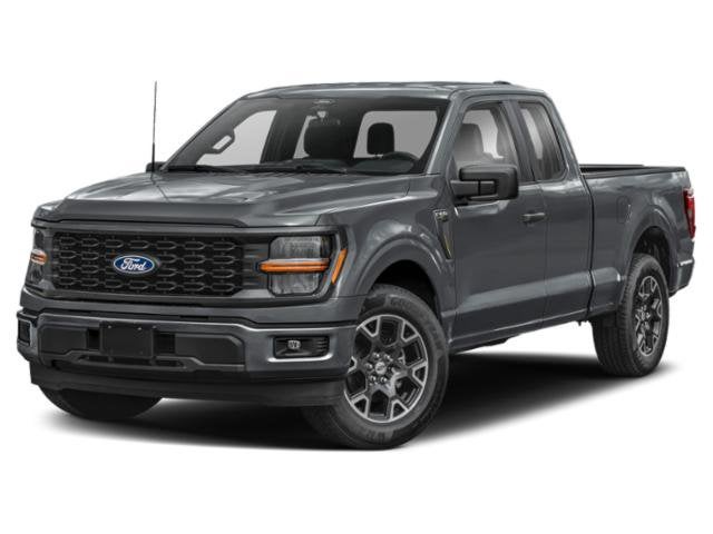2026 Ford F-150 STX in Gray — front three-quarter view