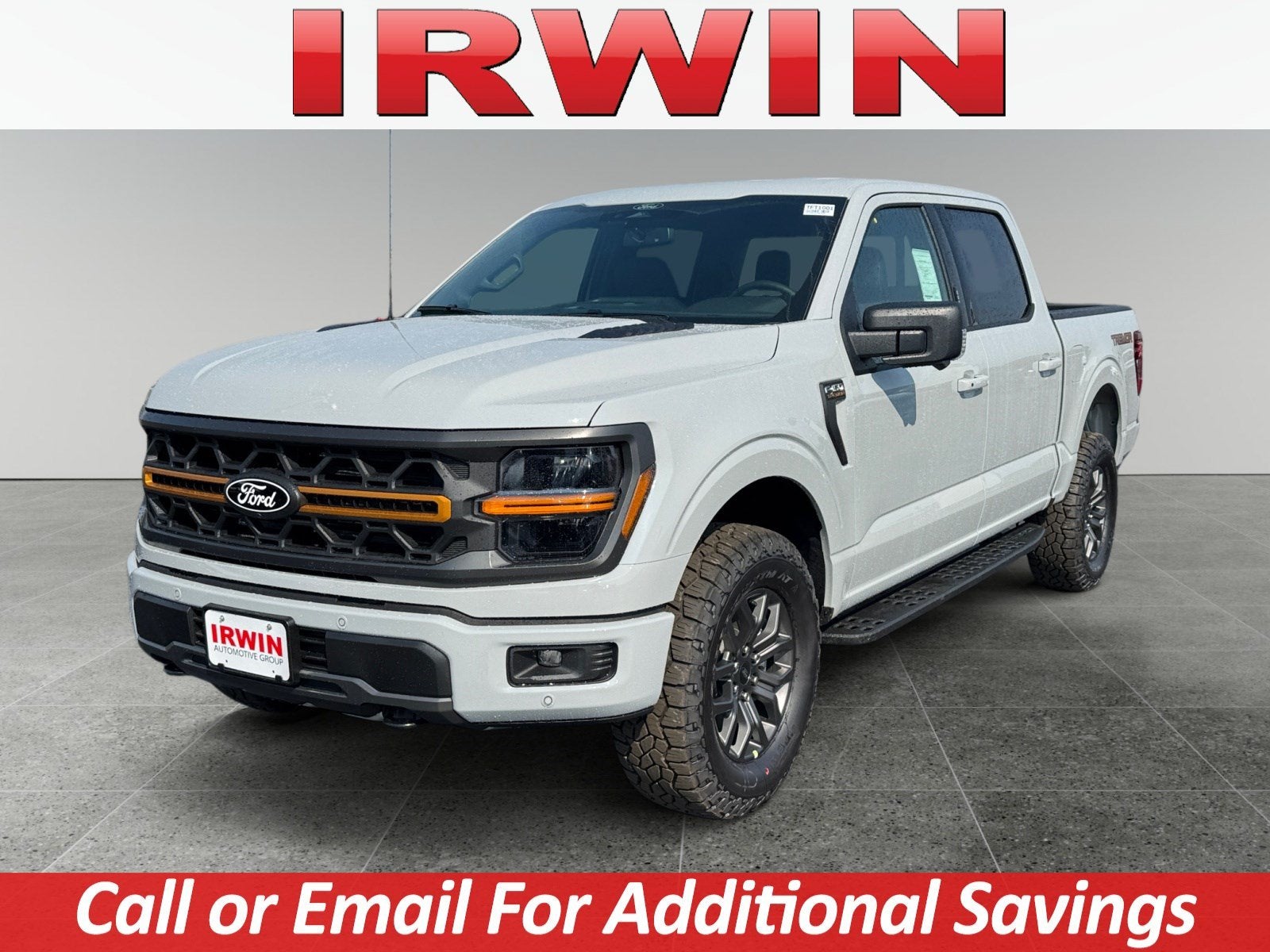 2026 Ford F-150 Tremor in Gray — front three-quarter view